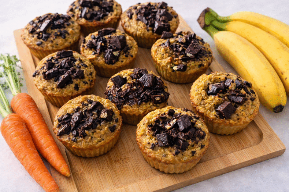 09 Bolinho de Banana com Cenoura