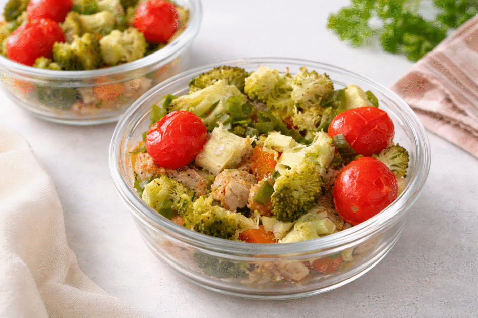 123 Arrroz assado com vegetais