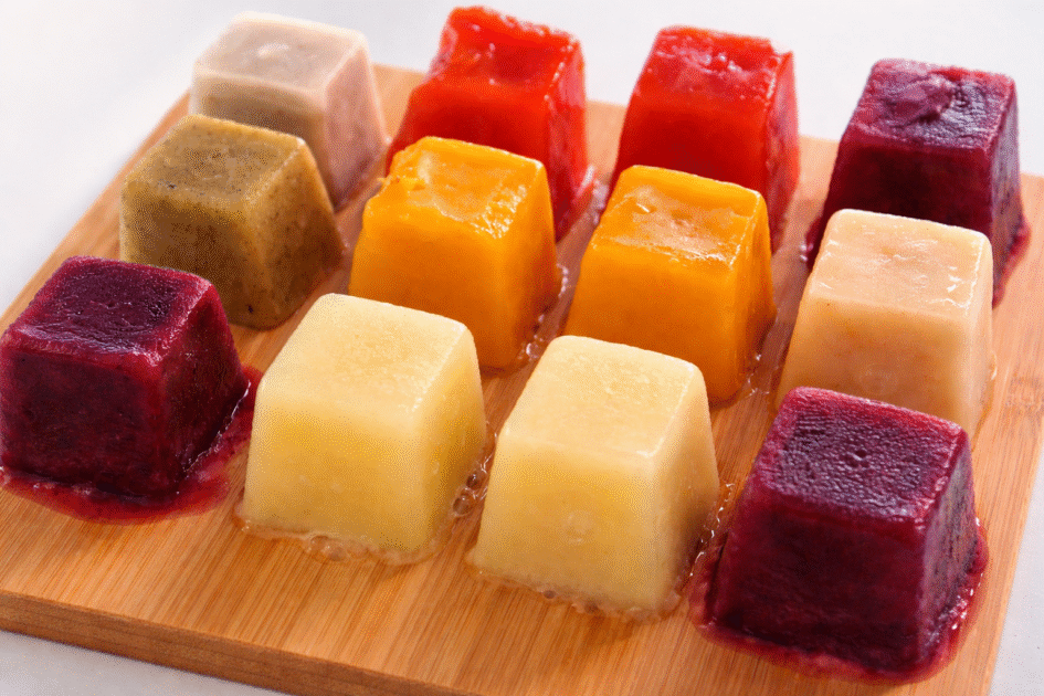 Polpa de fruta caseira