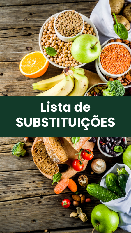 LISTA DE SUBSTITUICOES