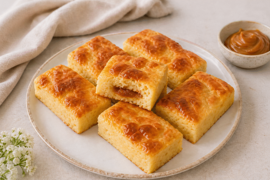 141 Bolo de cuscuz com doce de leite