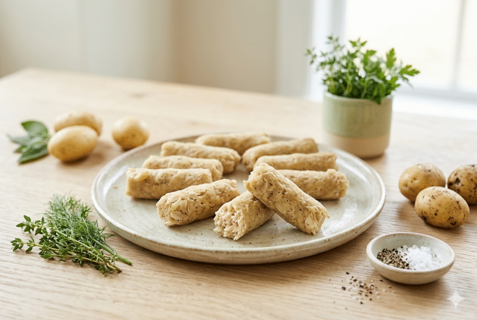 19 Croquete de Batata com Frango Desfiado