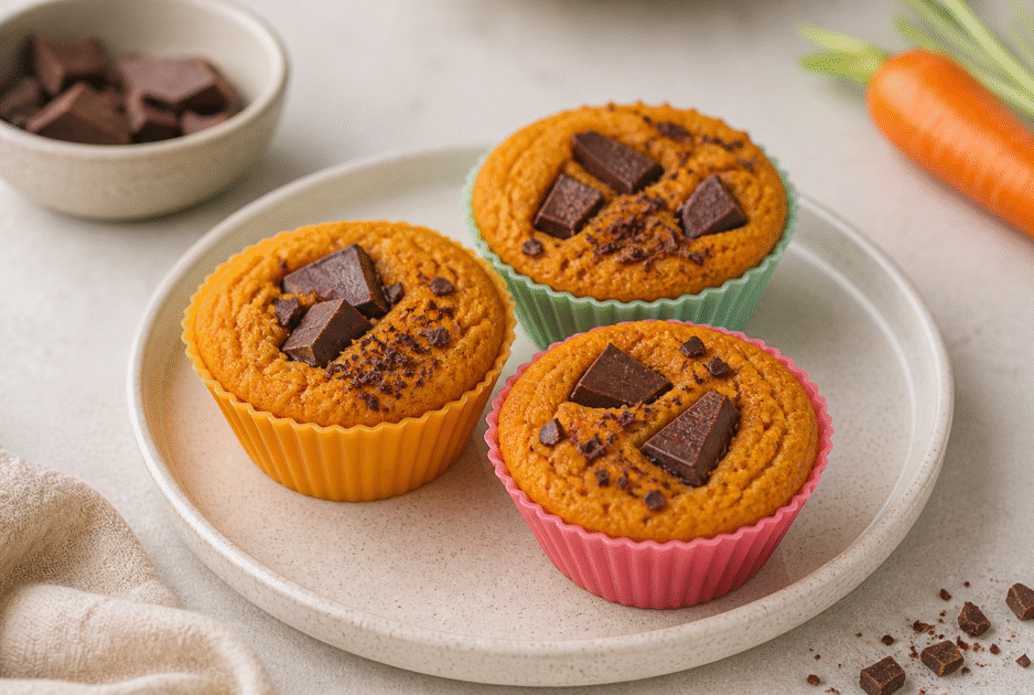 29 Muffin de cenoura e chocolate