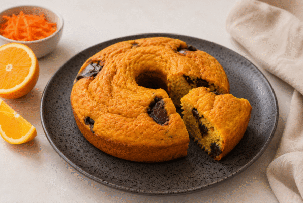 40 Bolo de cenoura com laranja